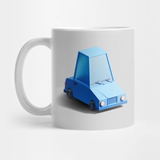 Low poly Car - kids Mug